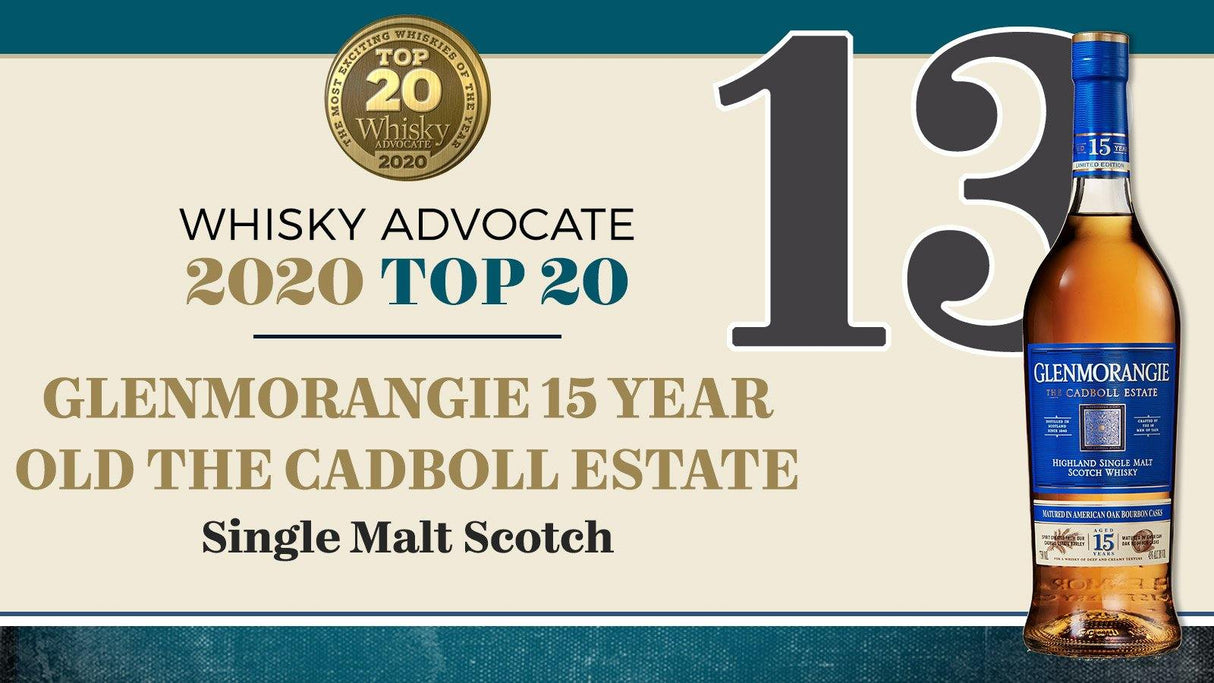 Glenmorangie 15 Years "The Cadboll Estate" Highland Single Malt Scotch Whisky | Free Shipping on orders $400+