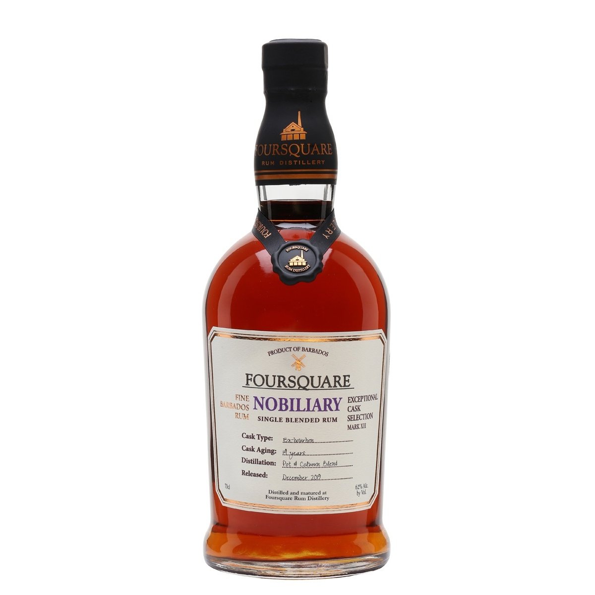 Foursquare Distillery Mark XII "Nobiliary" 14 Year Old Exceptional Cask Selection Single Blended Rum | Free Shipping on orders $400+