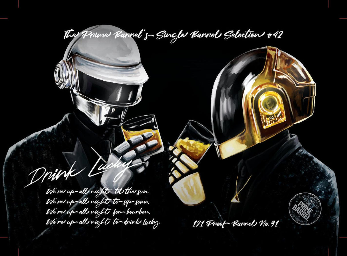 Lucky Seven 14 Years Old “Drink Lucky” Single Barrel Kentucky Straight Bourbon Whiskey The Prime Barrel Pick #42 - De Wine Spot | DWS - Drams/Whiskey, Wines, Sake