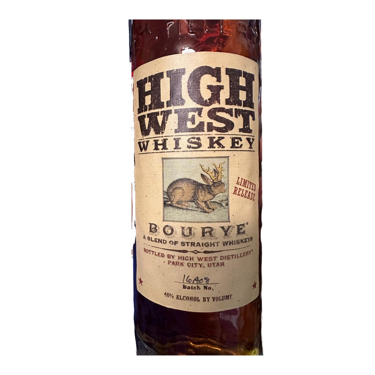 High West Bourye A Blend Of Straight Whiskies Old Label | Free Shipping on orders $400+