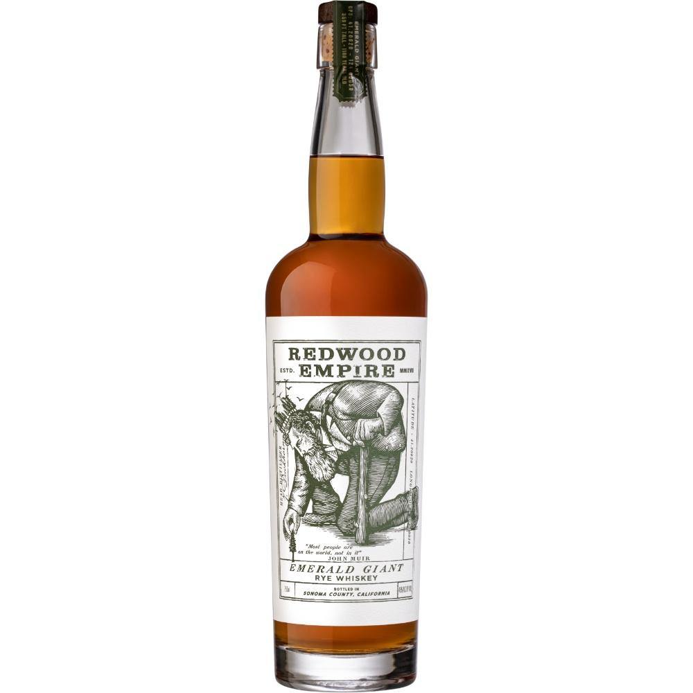 Redwood Empire Emerald Giant Rye Whiskey | Free Shipping on orders $400+