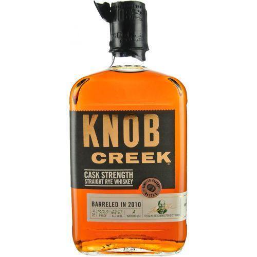 Knob Creek Cask Strength Rye Whiskey | Free Shipping on orders $400+