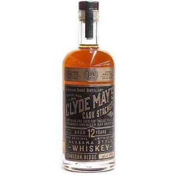 Clyde May's Cask Strength 12 Year Old Alabama-Style Whiskey | Free Shipping on orders $400+