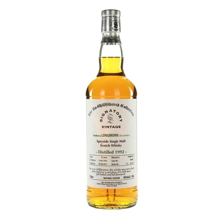 Longmorn 13 yrs Islay Unchillfiltered Signatory Single Malt Scotch Whisky | Free Shipping on orders $400+