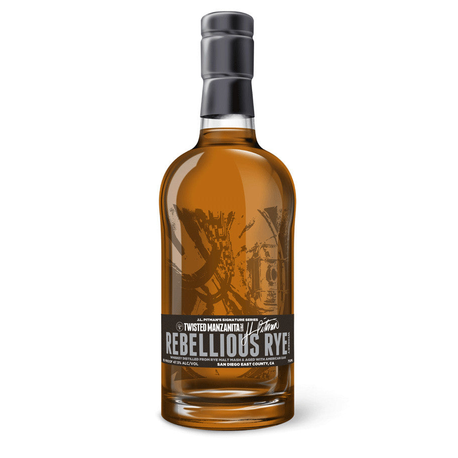 Twisted Manzanita Rebellious Rye Whiskey | Free Shipping on orders $400+