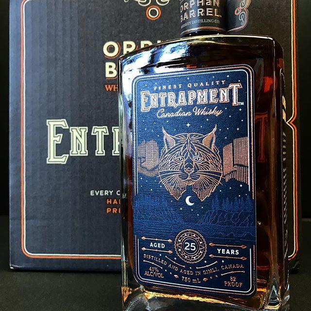 Orphan Barrel Entrapment Aged 25 Years Canadian Whisky | Free Shipping on orders $400+