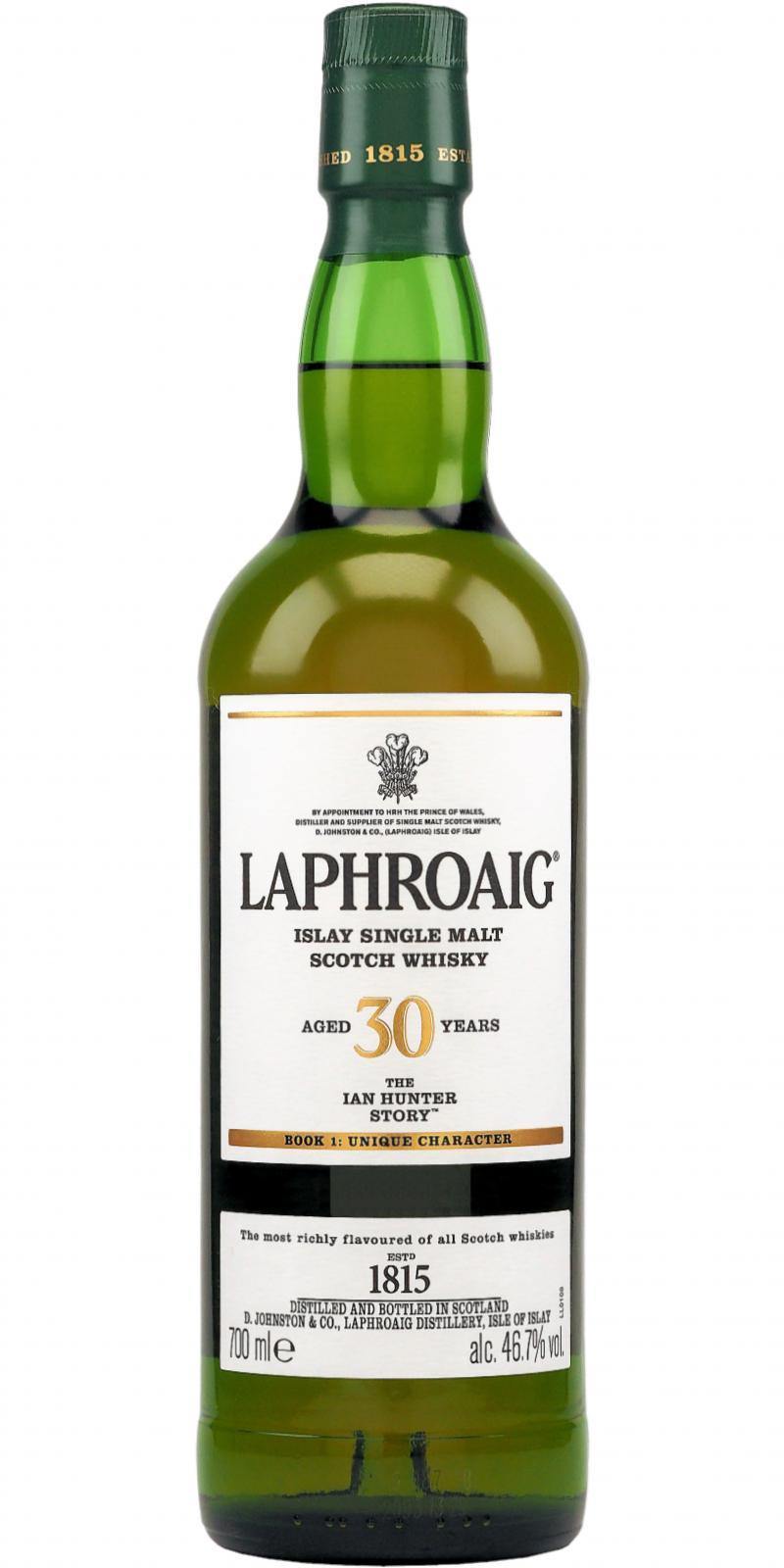 Laphroaig 30 Year Old "The Ian Hunter Story Book 2" Islay Single Malt Scotch Whisky | Free Shipping on orders $400+