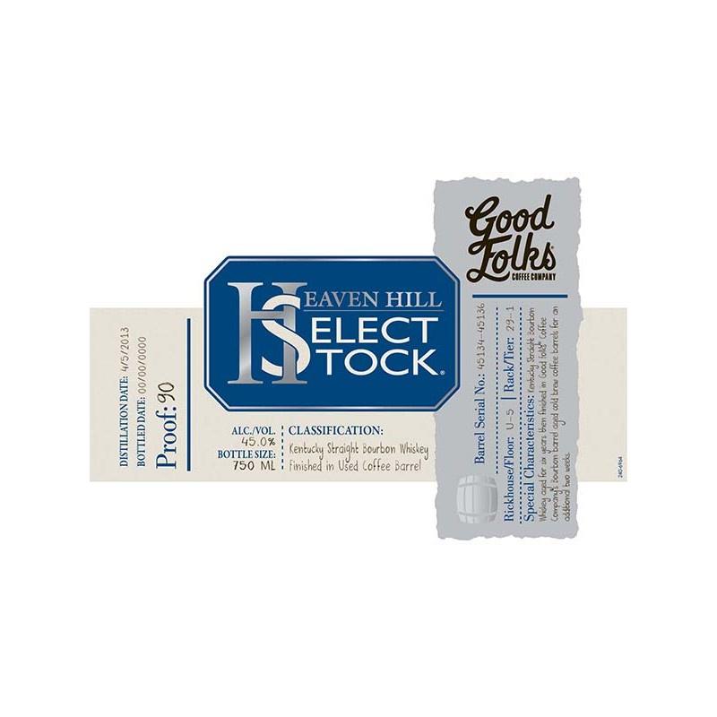 Heaven HIll Select Stock 6 Year Bourbon Finished in Used Coffee Barrels | Free Shipping on orders $400+