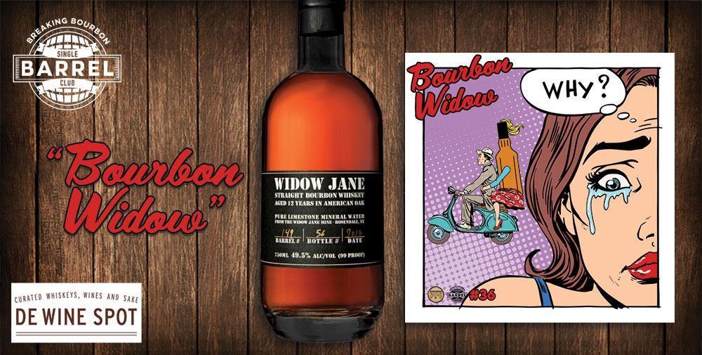 Widow Jane 13 yrs Breaking Bourbon "Bourbon Widow" Single Barrel Bourbon Whiskey | Free Shipping on orders $400+