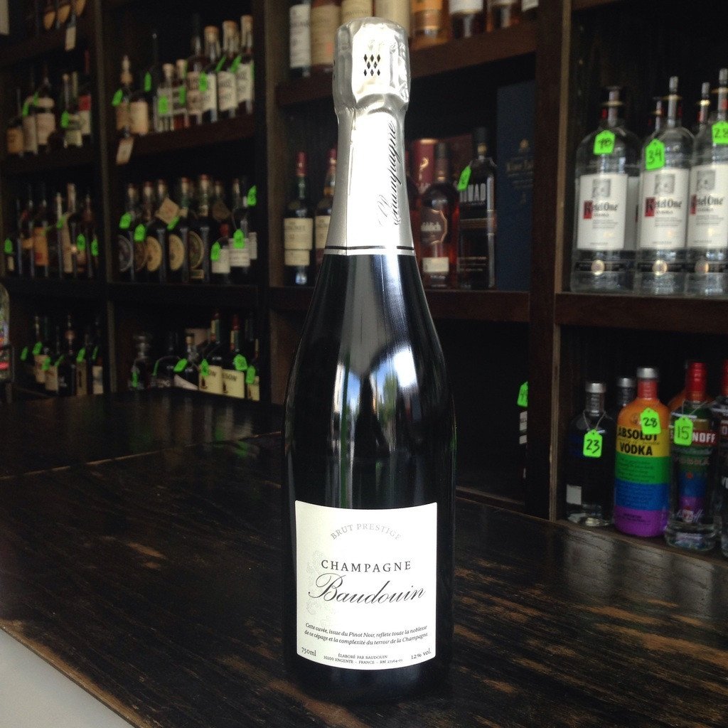 Jean-Pierre Baudouin Champagne Brut Cuvee Prestige | Free Shipping on orders $400+