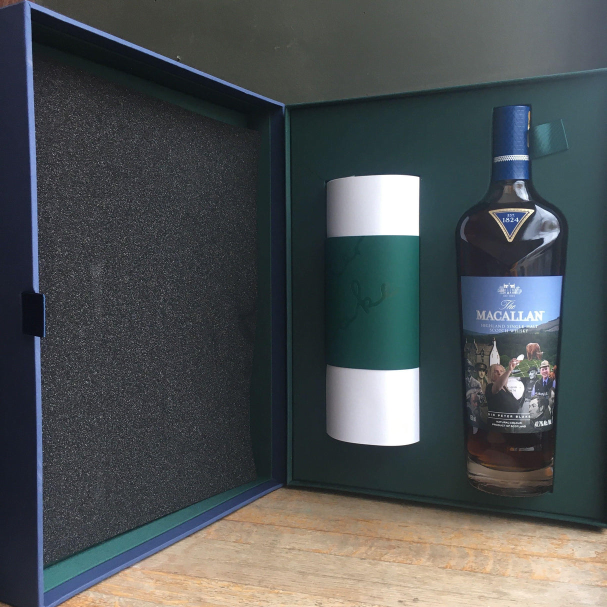 Macallan Sir Peter Blake Tier B Highland Single Malt Scotch Whisky | Free Shipping on orders $400+