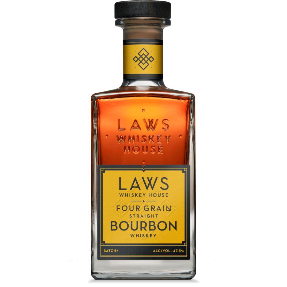 Laws Whiskey House Four Grain Straight Bourbon Whiskey | Free Shipping on orders $400+