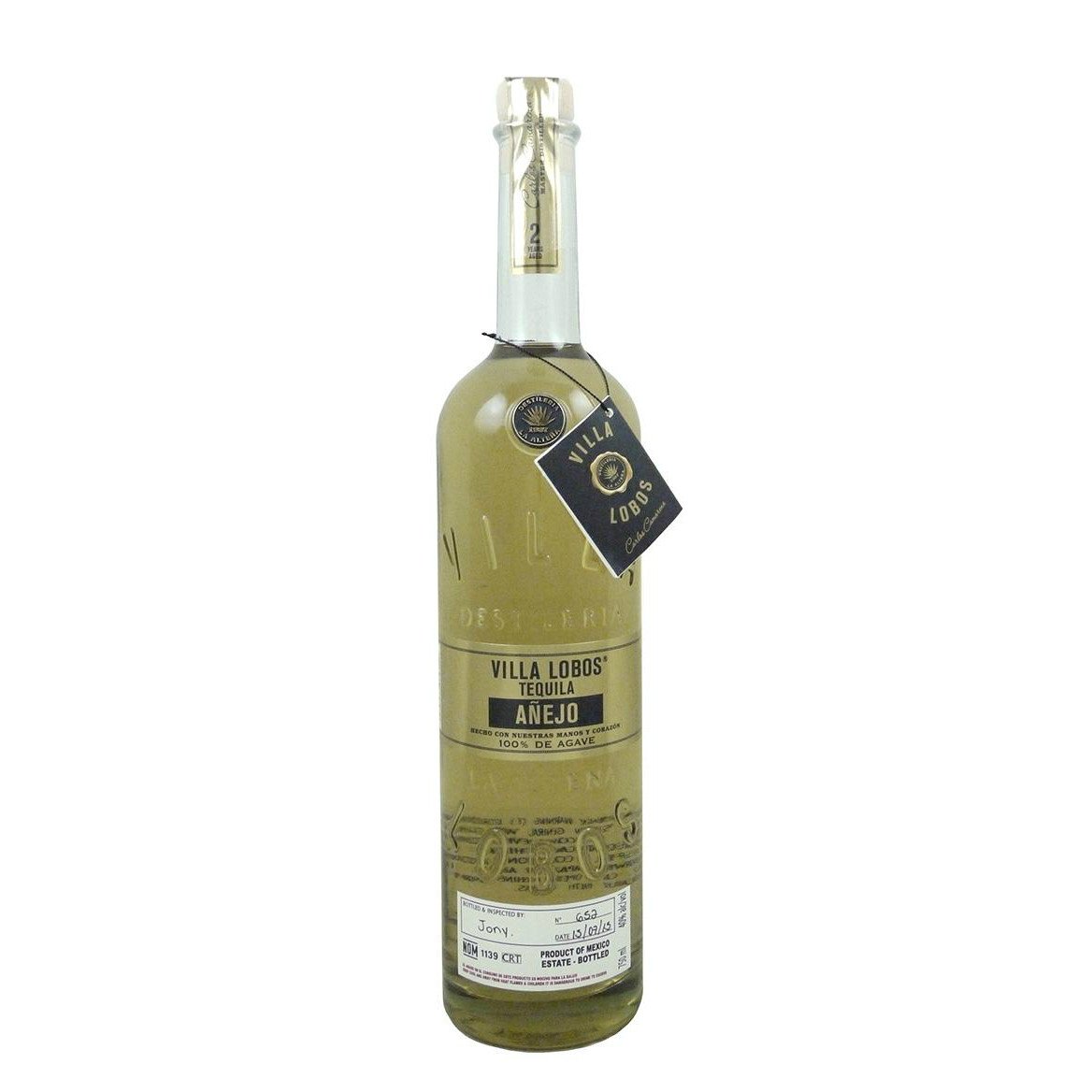 Villa Lobos Anejo Tequila | Free Shipping on orders $400+