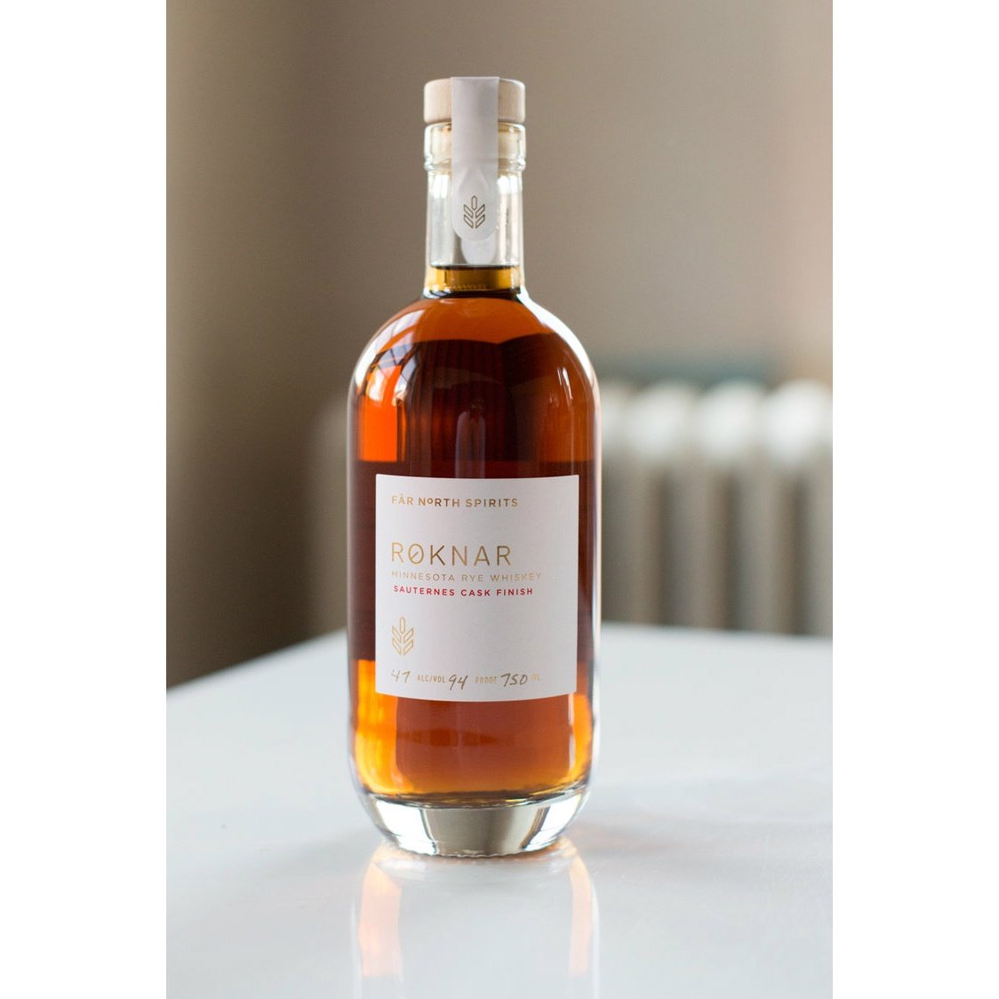 Far North Spirits "Roknar" Minnesota Rye Whiskey Sauternes Cask Finish Whiskey | Free Shipping on orders $400+