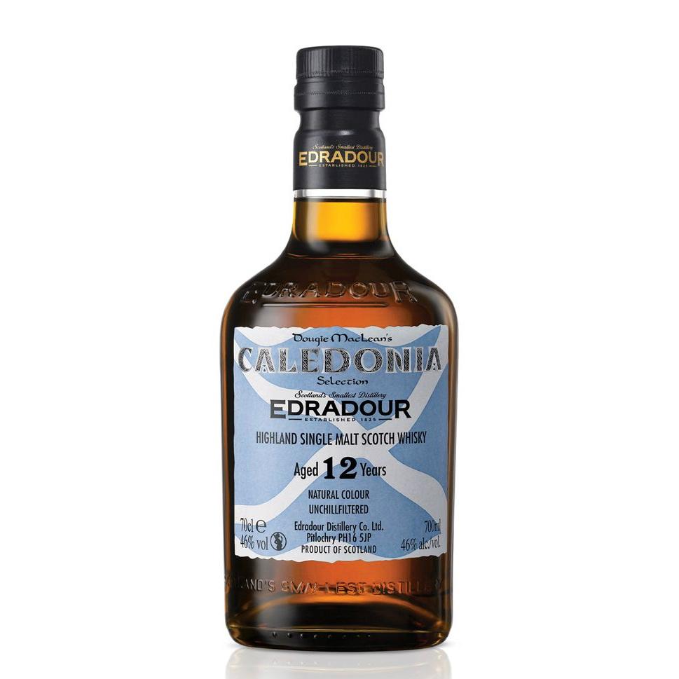 Edradour Caledonia Sherry Unchilledfiltered 12 yrs Highland Signatory Single Malt Scotch Whisky | Free Shipping on orders $400+