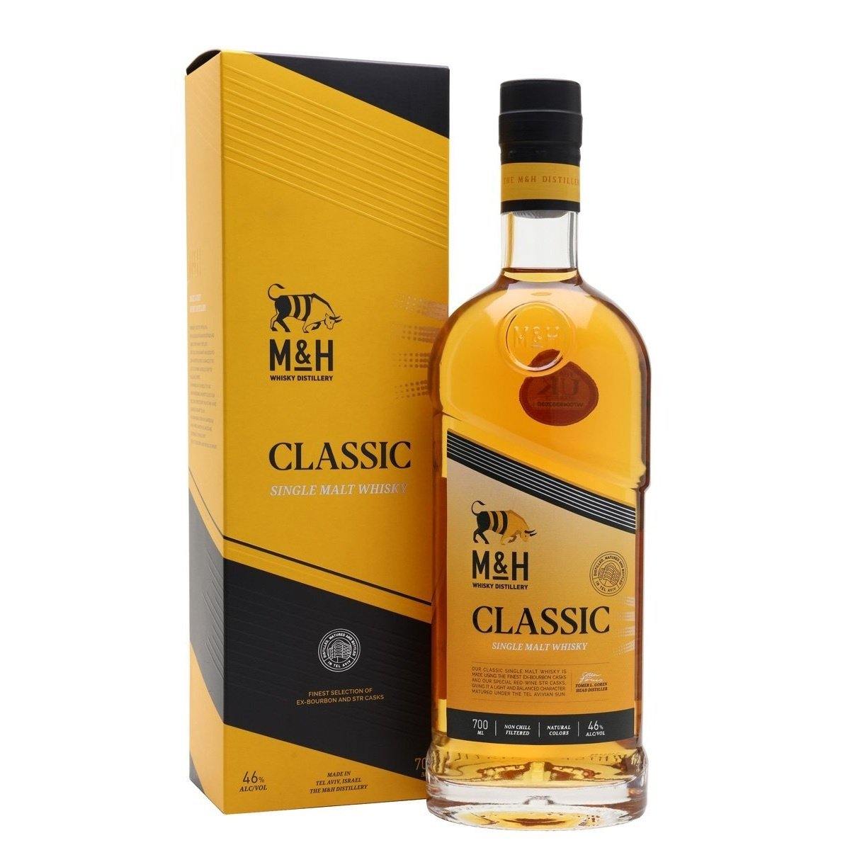 M&H Distillery Classic Single Malt Whisky | Free Shipping on orders $400+