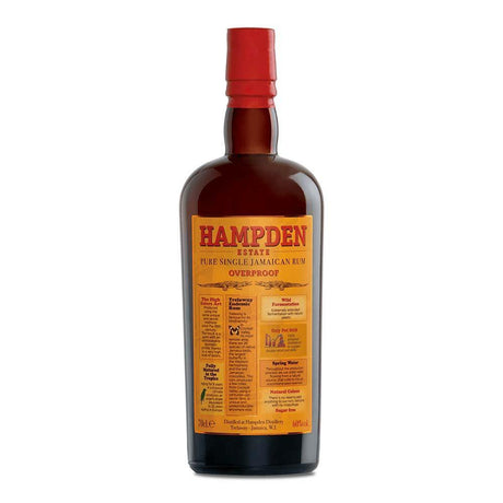 Hampden Estate Overproof Pure Single Jamaican Rum - De Wine Spot | DWS - Drams/Whiskey, Wines, Sake