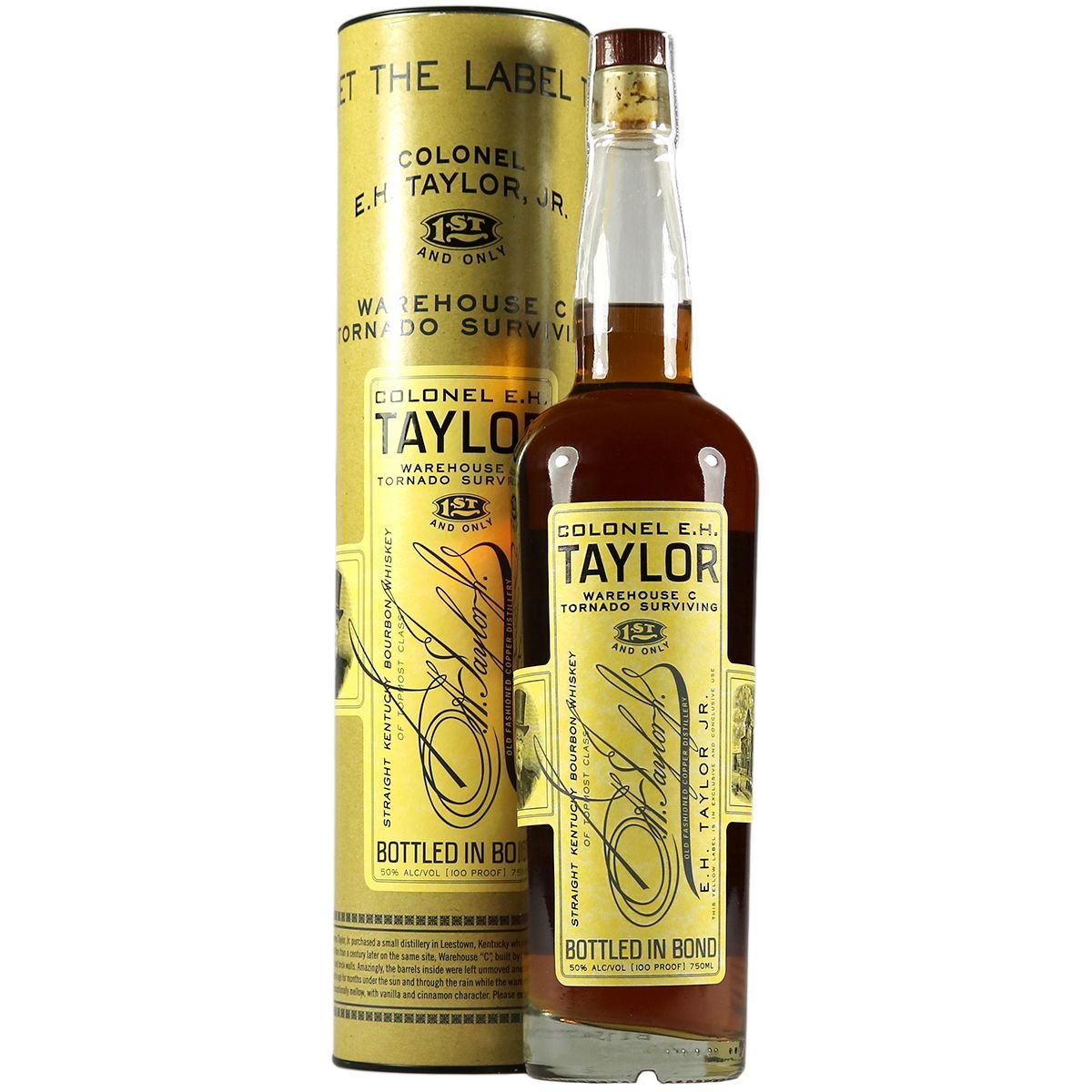 The Colonel E.H. Taylor Warehouse C Tornado Surviving Bourbon Whiskey | Free Shipping on orders $400+