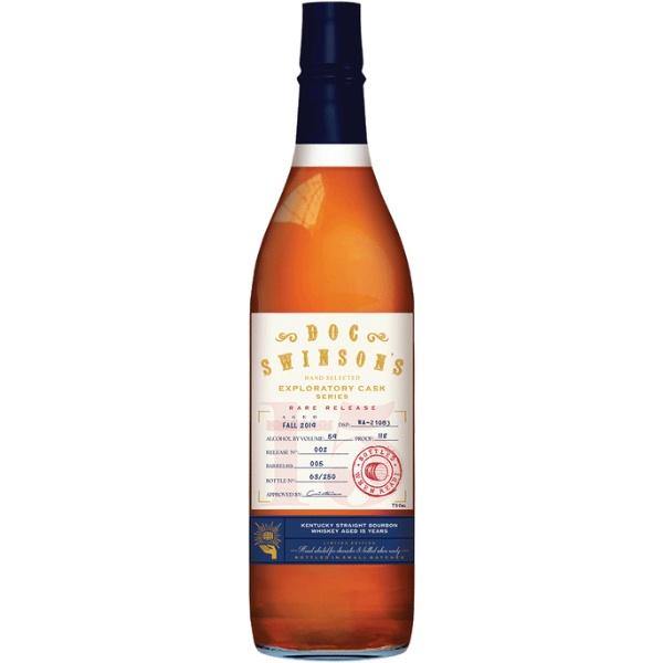 Doc Swinson's 15yr Old Kentucky Straight Bourbon Whiskey | Free Shipping on orders $400+