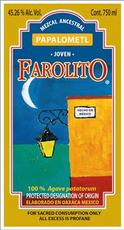 Farolito Potatorum Agave Joven Papalometl Mezcal Ancestral | Free Shipping on orders $400+