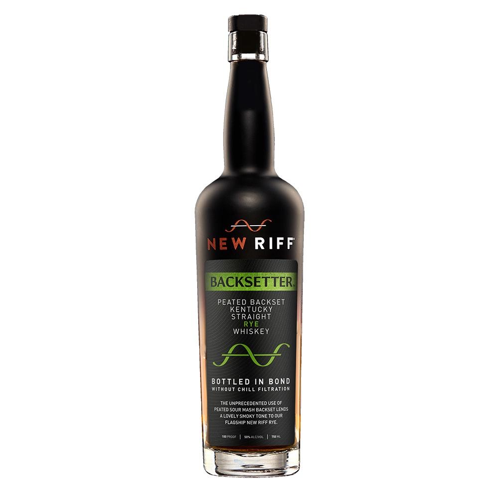 New Riff Backsetter Bottled in Bond Peated Kentucky Straight Rye Whiskey | Free Shipping on orders $400+