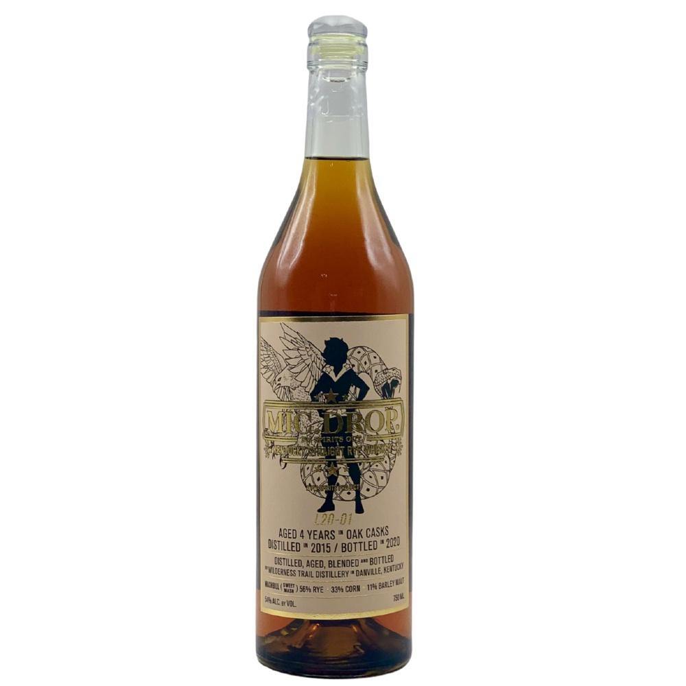 MIC. DROP 4 Years Kentucky Straight Rye Whiskey | Free Shipping on orders $400+