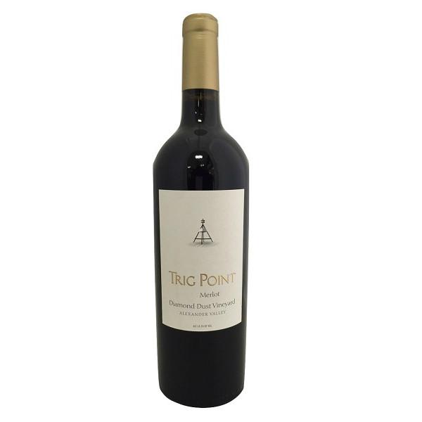 Trig Point Alexander Valley Merlot Diamond Dust Vineyard | Free Shipping on orders $400+