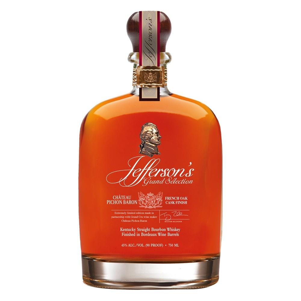Jefferson's Grand Selection Kentucky Straight Bourbon Whiskey "Finished in Chateau Pichon Baron French Oak Casks" | Free Shipping on orders $400+