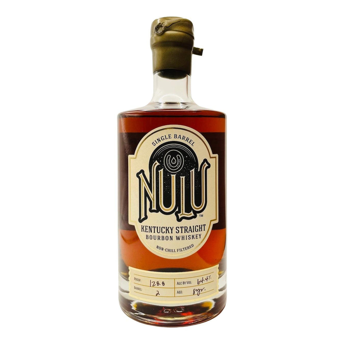 NULU 8 Years Single Barrel Straight Bourbon Whiskey | Free Shipping on orders $400+