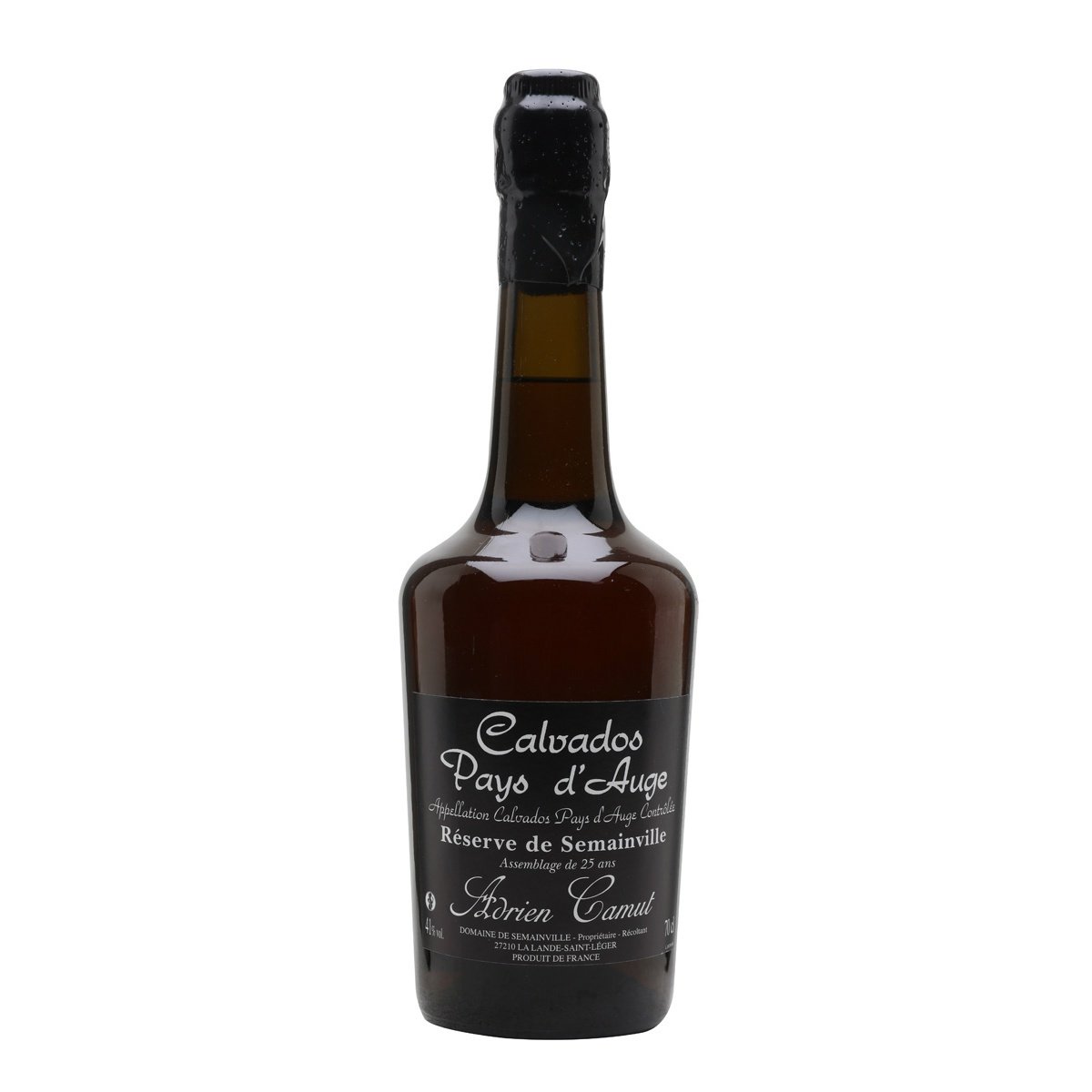 Adrien Camut Calvados 25 Year Old "Reserve De Semainville" | Free Shipping on orders $400+