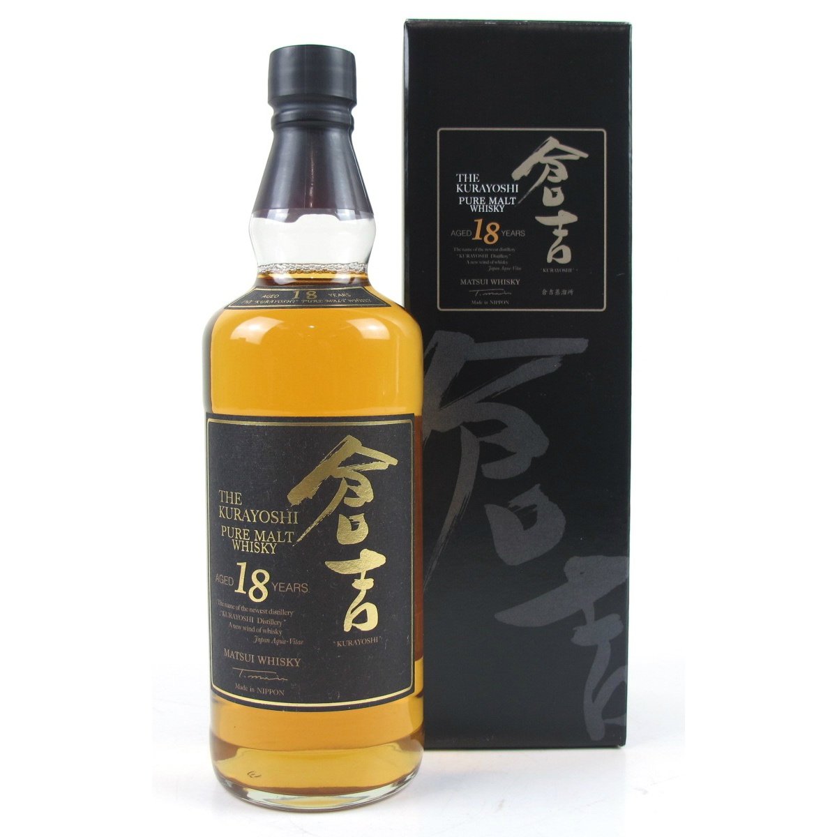Kurayoshi Pure Malt 18 Year Old Whisky | Free Shipping on orders $400+