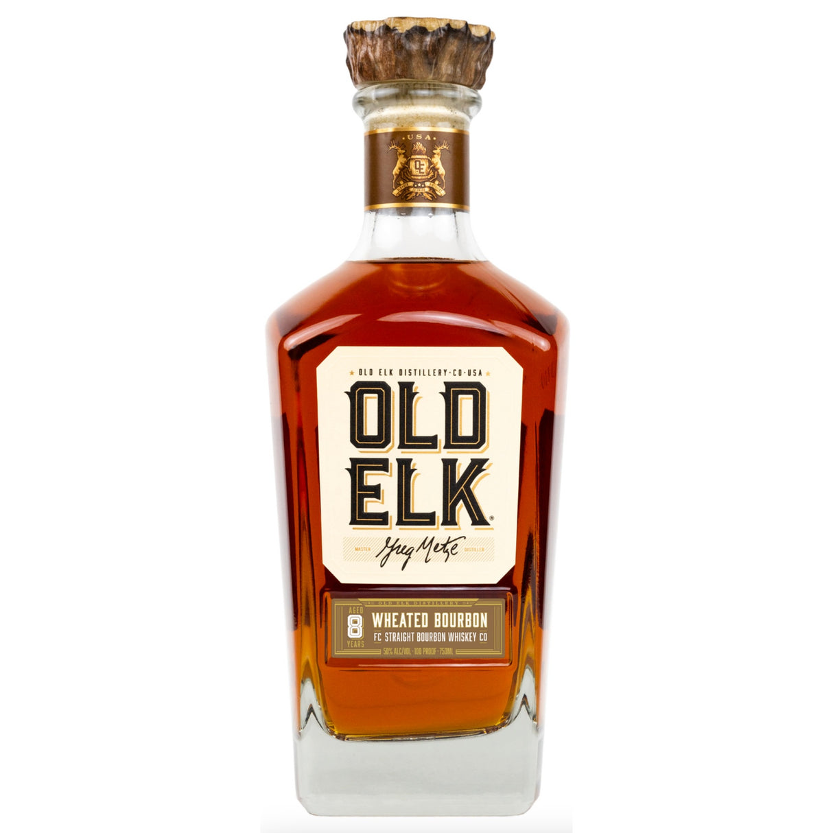 Old Elk 8 Year Wheated Straight Bourbon Whiskey | Free Shipping on orders $400+