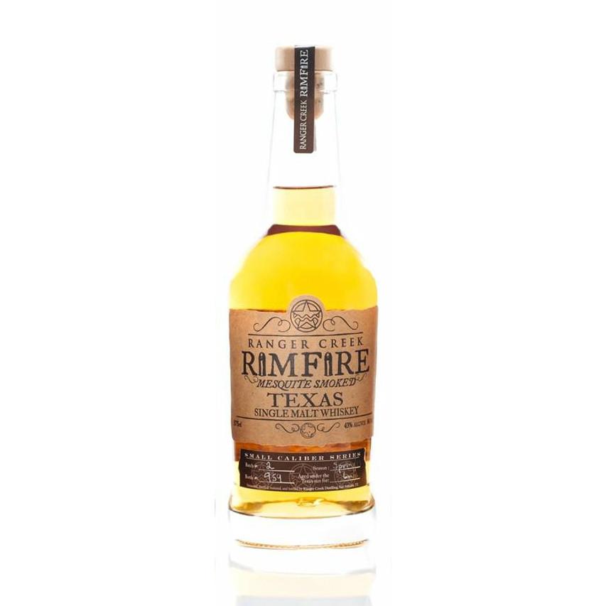 Ranger Creek Brewing & Distilling Rimfire Mesquite Smoked Texas Single Malt Whiskey | Free Shipping on orders $400+