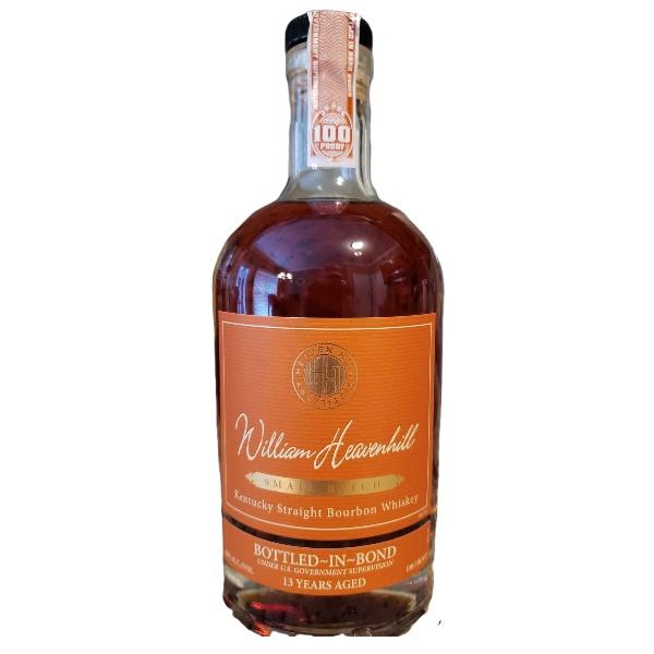 William Heavenhill Small Batch 13 Years Old Bottled-in-Bond Kentucky Straight Bourbon | Free Shipping on orders $400+
