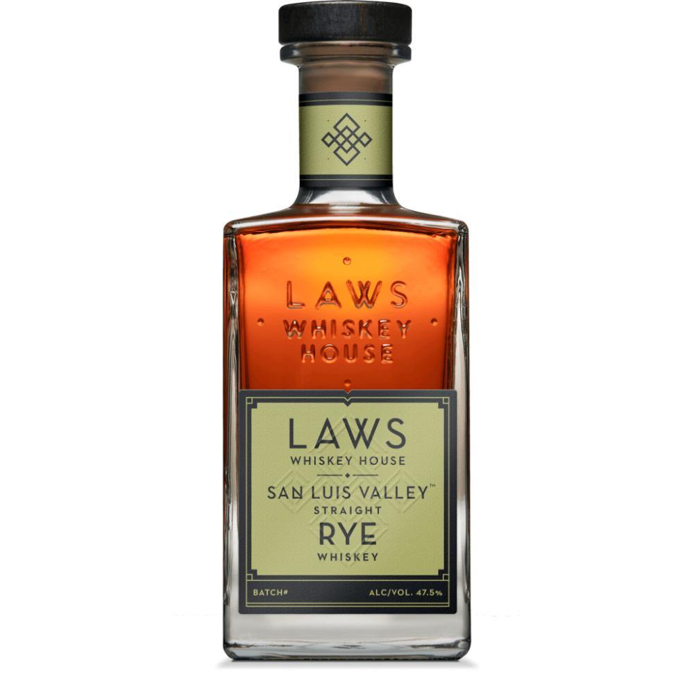 Laws Whiskey House San Luis Valley Straight Rye Whiskey | Free Shipping on orders $400+