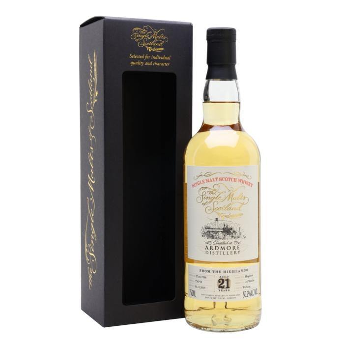 Single Malts of Scotland Ardmore 21 Year Single Malt Scotch Whisky | Free Shipping on orders $400+