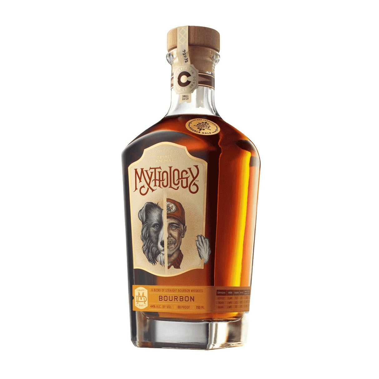 Mythology Distillery Best Friend Bourbon | Free Shipping on orders $400+
