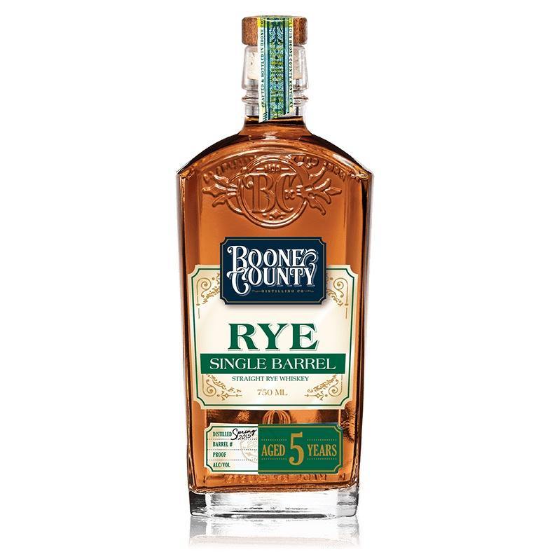 Boone County Distilling Co. 5 Years Cask Strength Single Barrel Straight Rye Whiskey | Free Shipping on orders $400+