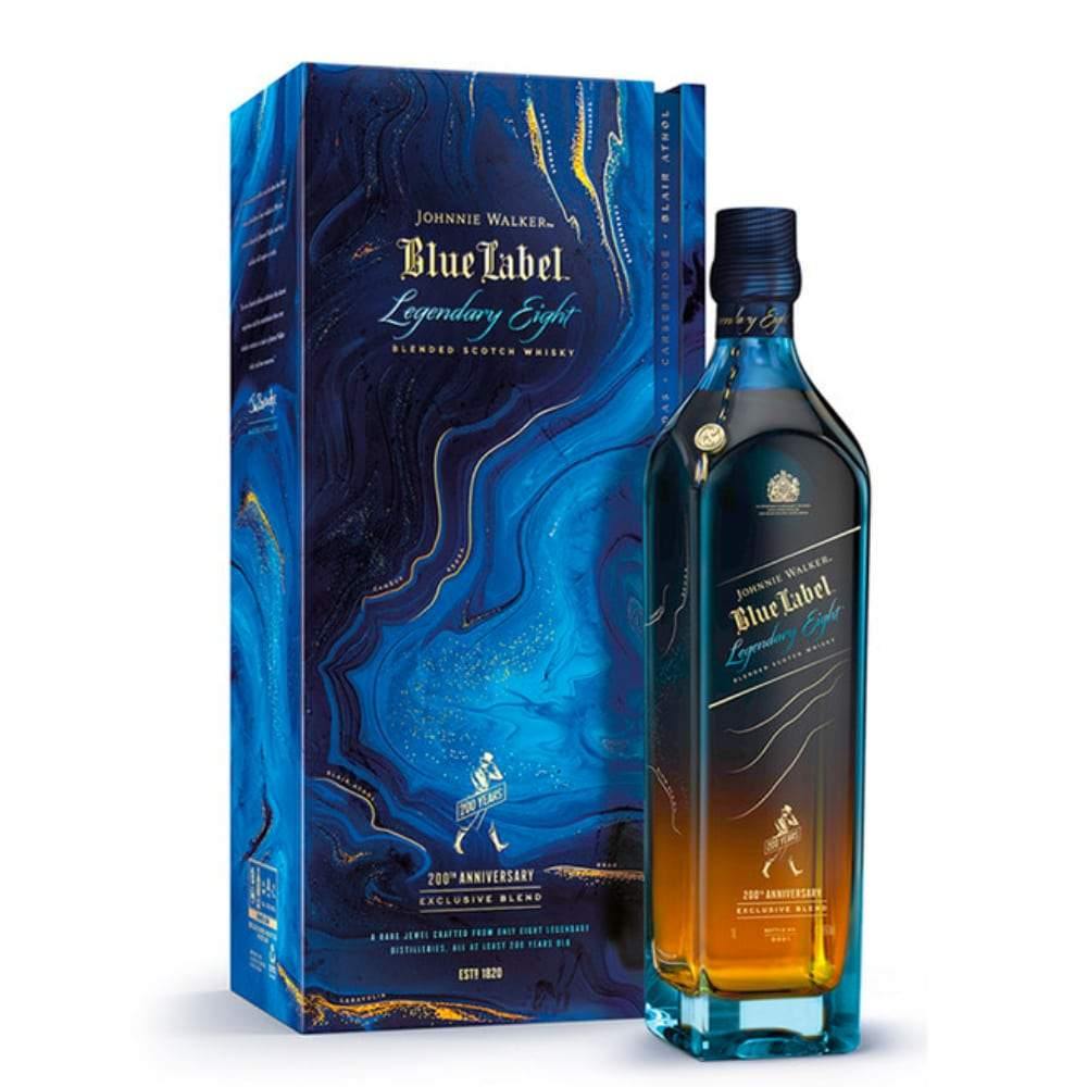 Johnnie Walker Blue Label Legendary Eight Blended Scotch Whiskey | Free Shipping on orders $400+