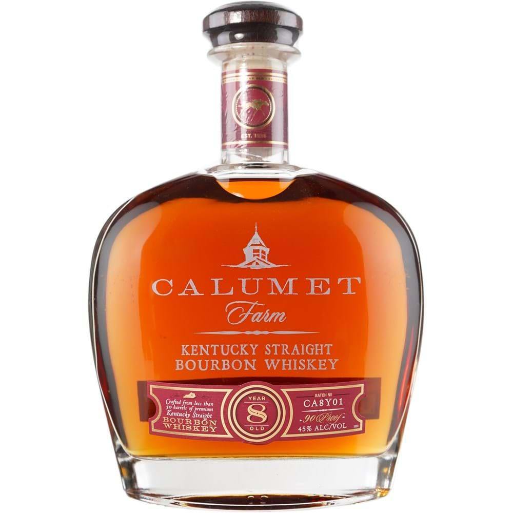 Calumet Farm 8 Years Old Single Rack Black Kentucky Straight Bourbon Whiskey | Free Shipping on orders $400+