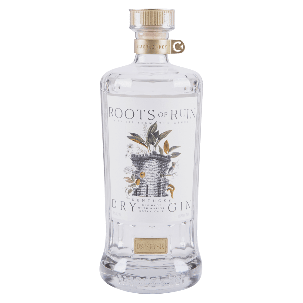 Castle & Key Roots of Ruin Kentucky Dry Gin | Free Shipping on orders $400+