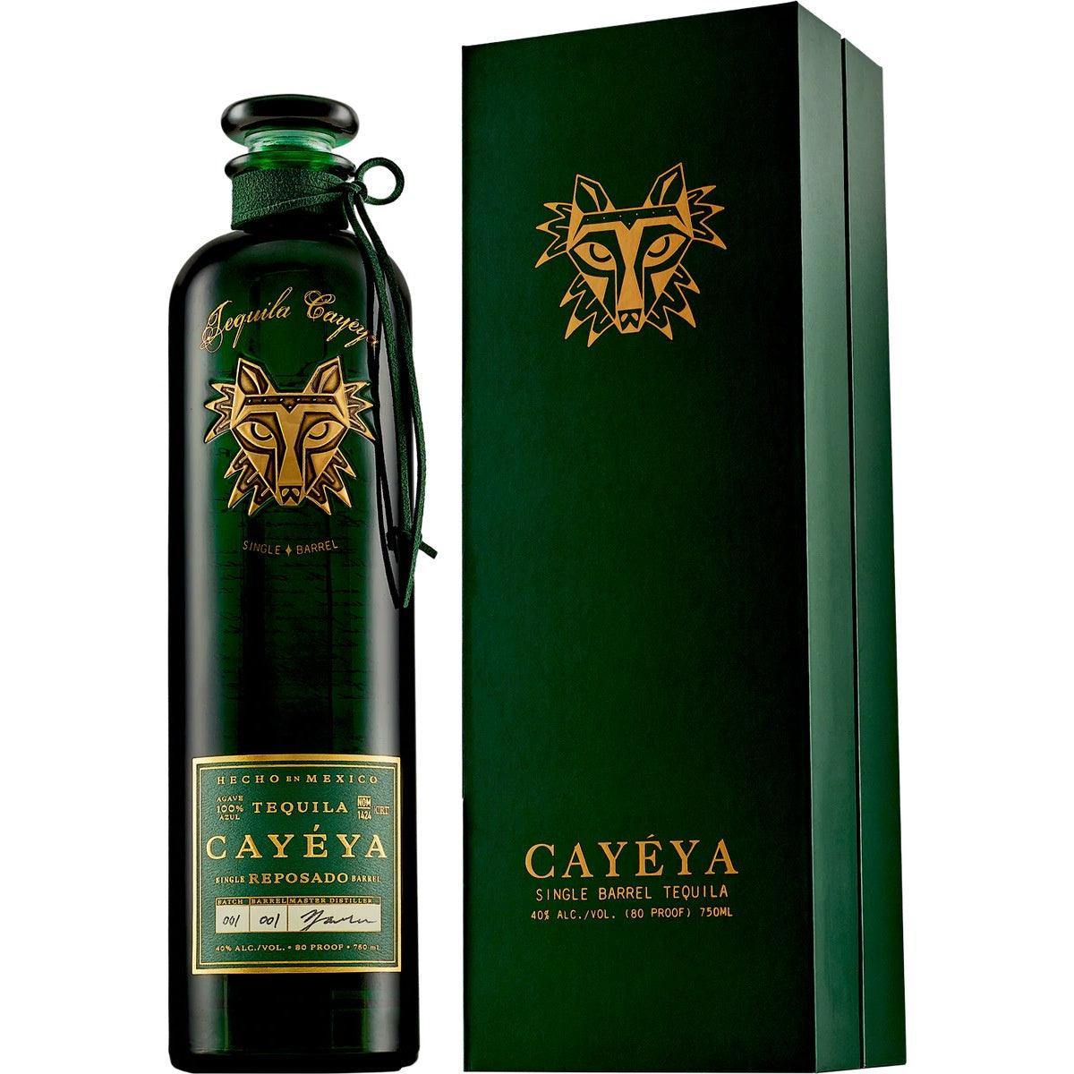 Cayeya Single Barrel Reposado Tequila | Free Shipping on orders $400+