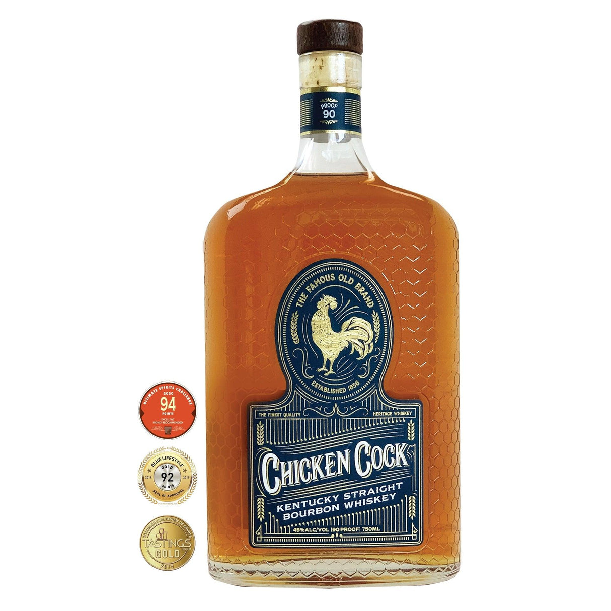 Chicken Cock Kentucky Straight Bourbon Whiskey | Free Shipping on orders $400+
