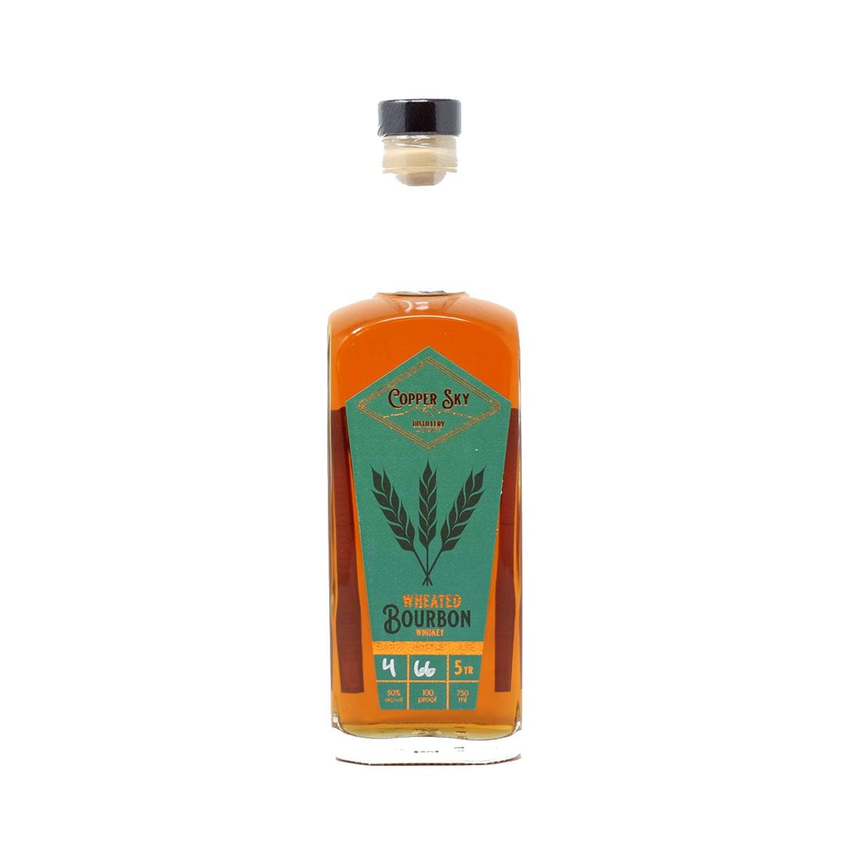 Copper Sky Distillery 5 Years Old Wheat Whiskey | Free Shipping on orders $400+