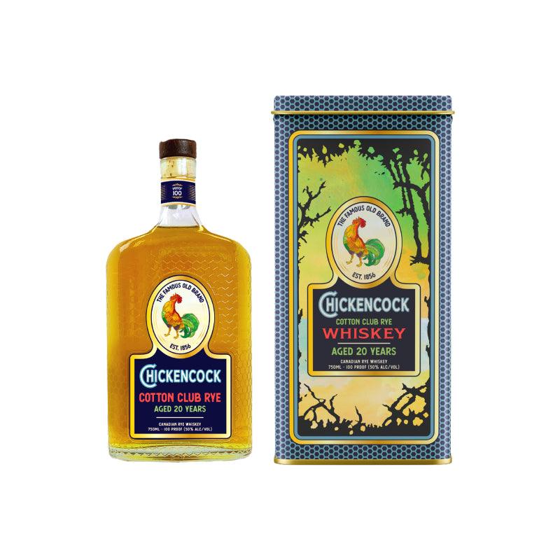 Chicken Cock 20 Year Old Cotton Club Rye Whiskey | Free Shipping on orders $400+