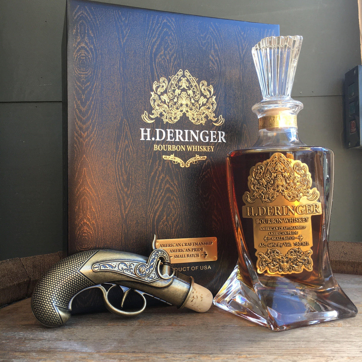 H. Deringer Bourbon Whiskey | Free Shipping on orders $400+