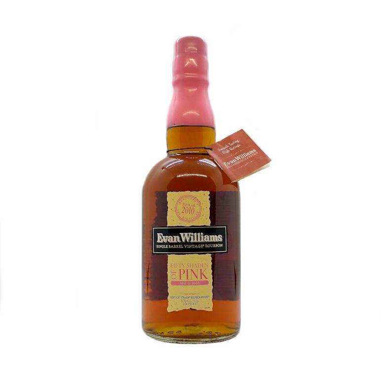 Evan Williams Fifty Shades Of Pink Kentucky Straight Bourbon Whiskey | Free Shipping on orders $400+