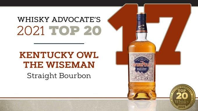 Kentucky Owl "The Wiseman American" Kentucky Straight Bourbon Whiskey | Free Shipping on orders $400+