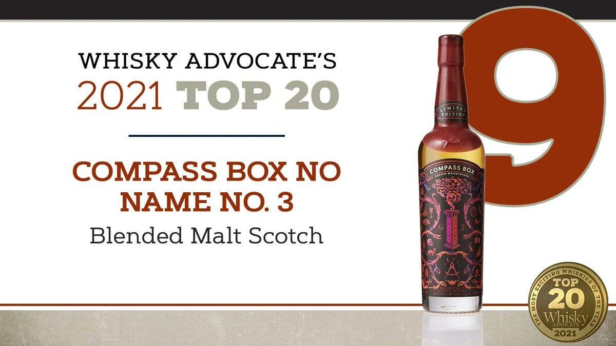 Compass Box No Name Limited Edition Blended Malt Scotch Whisky | Free Shipping on orders $400+