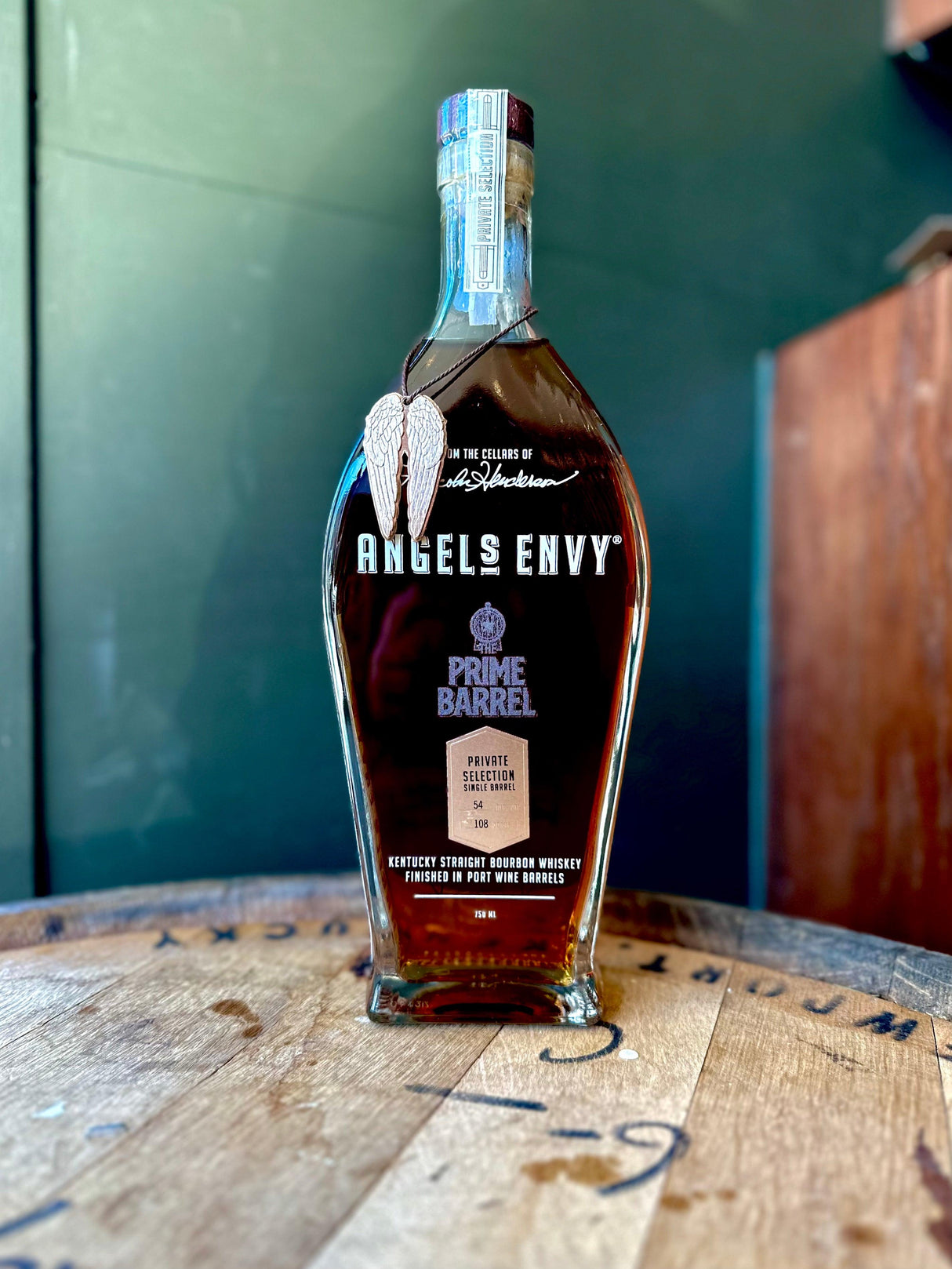Angel's Envy "Devil's Advocate" Single Barrel Kentucky Straight Bourbon Whiskey Finished In Port Wine Barrels The Prime Barrel Pick #54 - De Wine Spot | DWS - Drams/Whiskey, Wines, Sake
